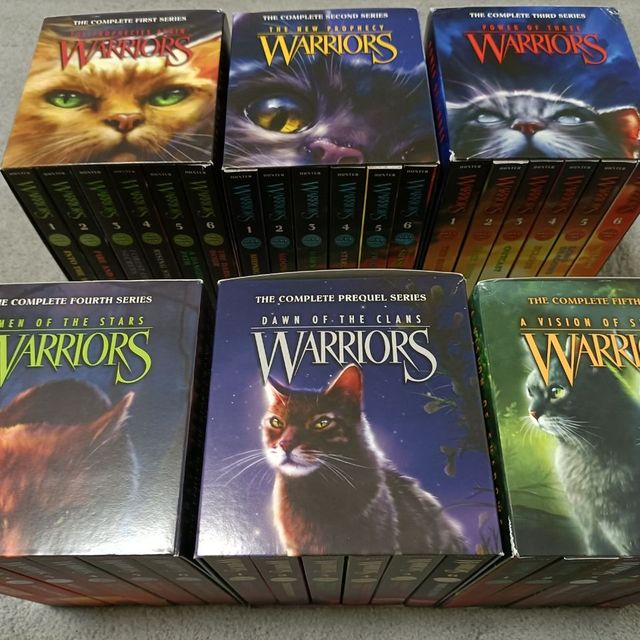 Set of 6 book Cat Samurai Part One Two Three Four Complete English Original  Novels Legendary